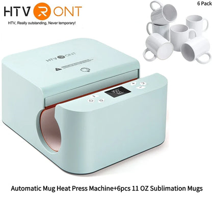 Presse automatique HTVRONT pour gobelets – pack avec accessoires