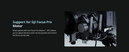 Stabilisateur DJI RS 5 – pack complet pour appareils photo