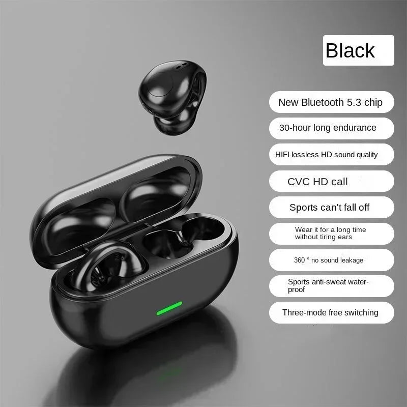 Nouveau Original T75 Conduction osseuse sans fil Bluetooth 5.3 casque sport écouteurs HiFi qualité sonore étanche TWS casque