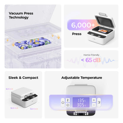 Presse à chaud sous vide HTVRONT H17 pour coques de téléphone