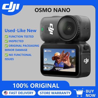 Caméra DJI Osmo Nano 64/128 Go – reconditionnée