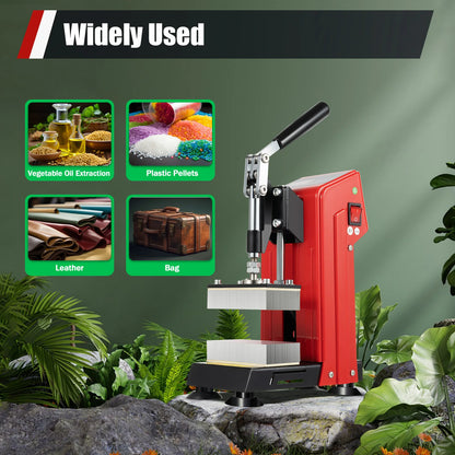 Presse hydraulique à chaud pour résine – 900 W