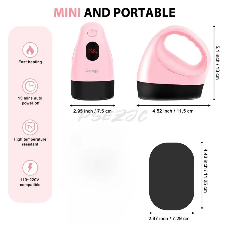 Mini presse à chaud avec écran LED