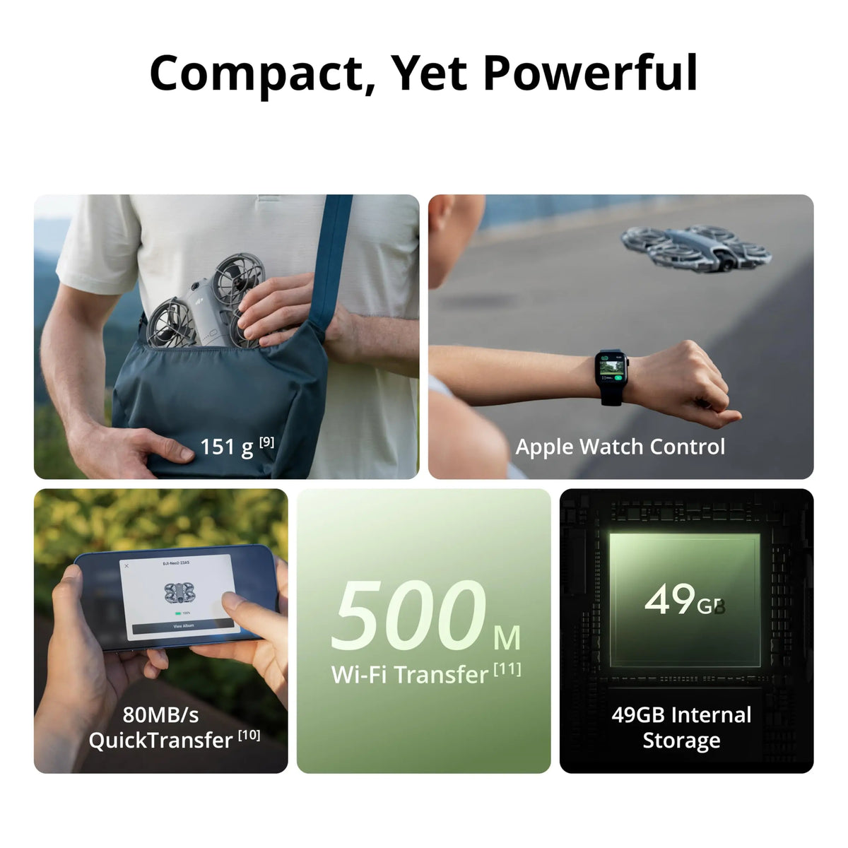 Drone DJI Neo 2 – pack Motion Fly More
