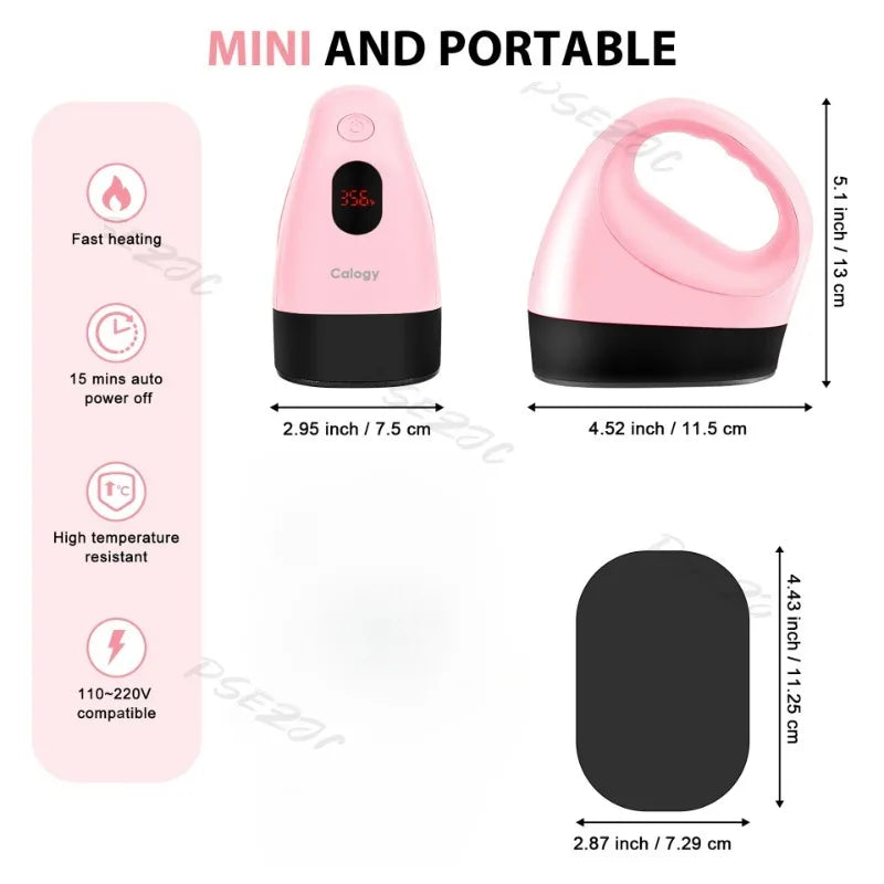 Mini presse à chaud avec écran LED