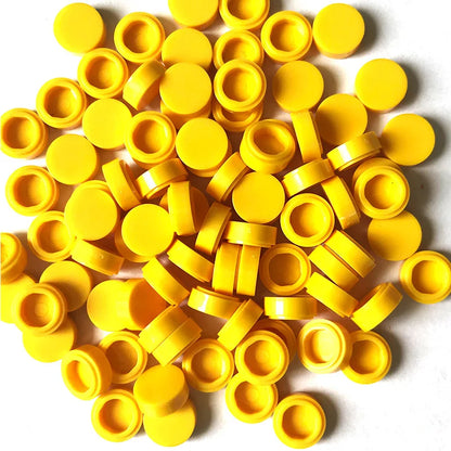 Lot de 1 000 petites briques de construction rondes 1 × 1