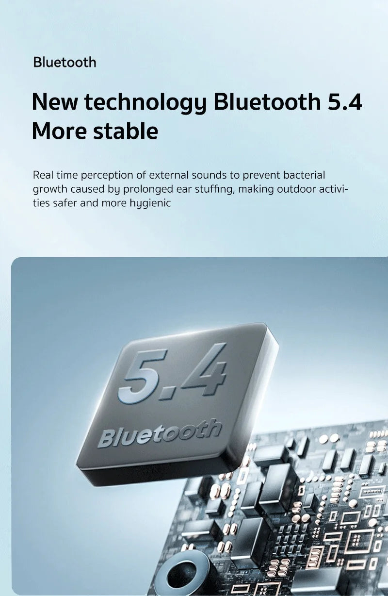 Écouteurs ERAZER XF22 à conduction osseuse, Bluetooth 5.4