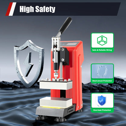 Presse hydraulique à chaud pour résine – 900 W