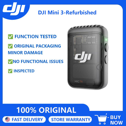 Émetteur DJI Mic 2 reconditionné