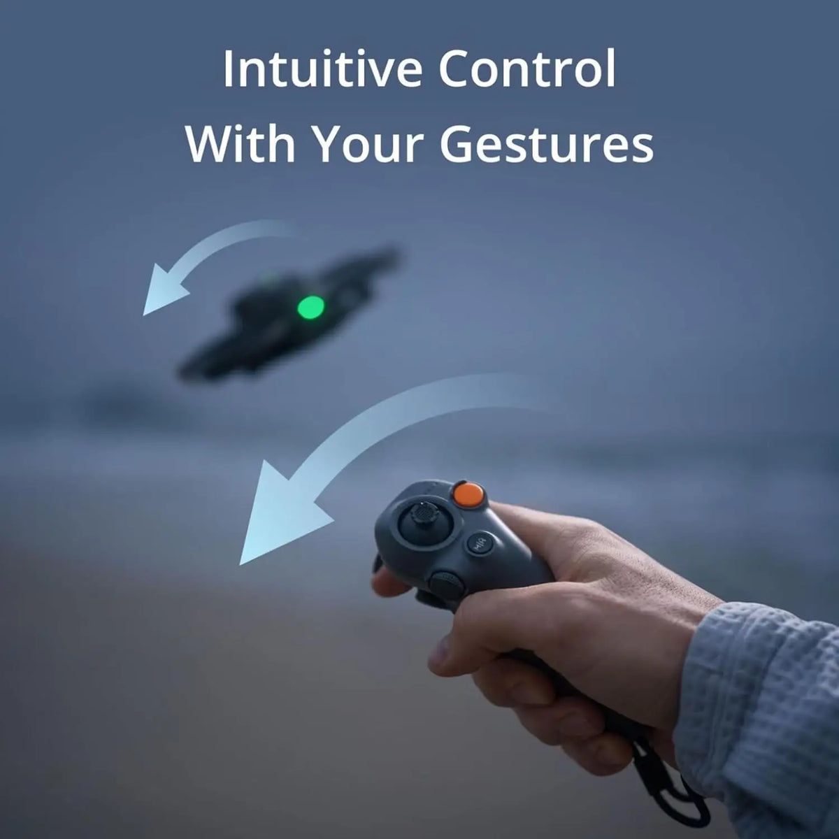 Drone DJI Flip – boîte ouverte, caméra 4K