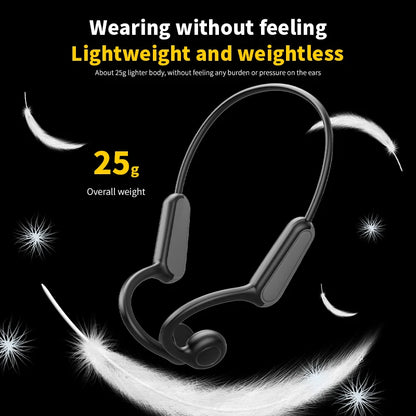 Écouteurs B8 à conduction osseuse, Bluetooth 5.3