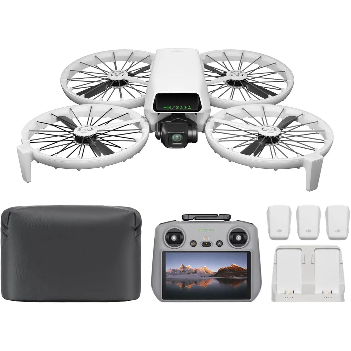 Drone DJI Flip – boîte ouverte, caméra 4K