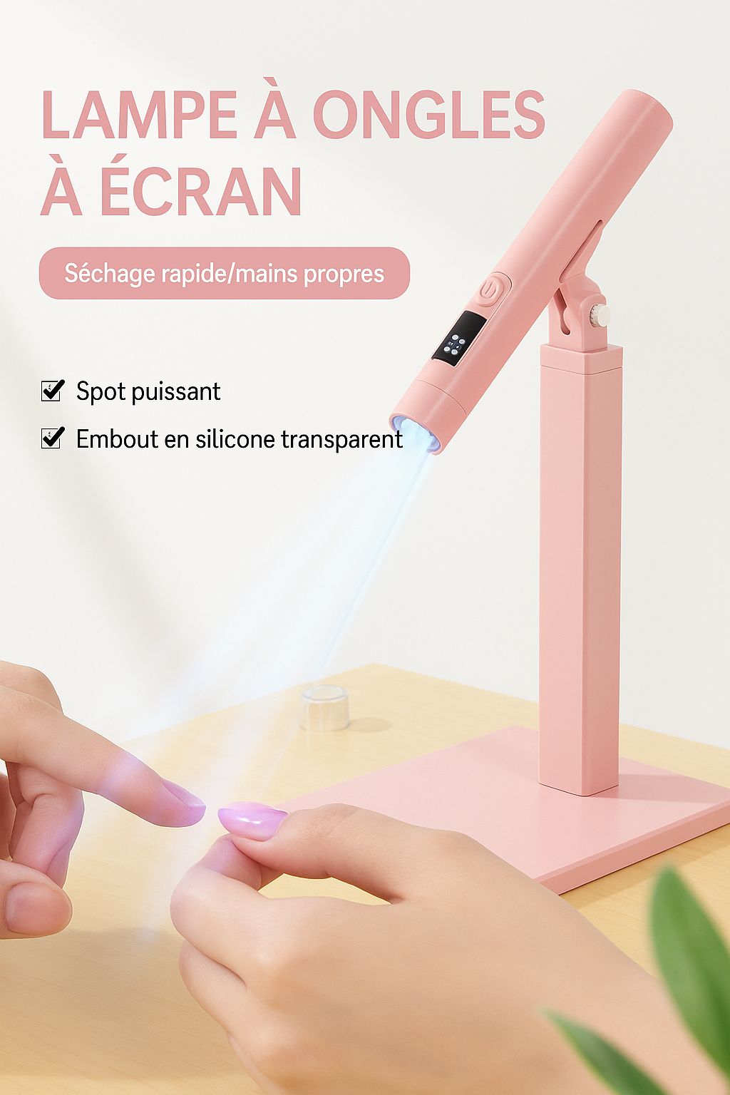 Lampe à Ongles avec Écran LCD
