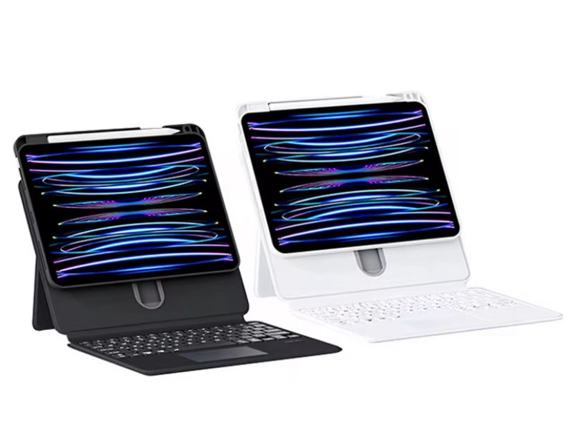 Clavier sans fil avec support rotatif pour iPad