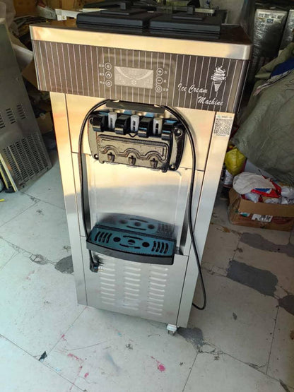 Machine à Glace  Professionnelle – 3 Parfums