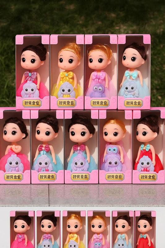 Mini Poupées Princesse – Collection Cadeau en Boîte