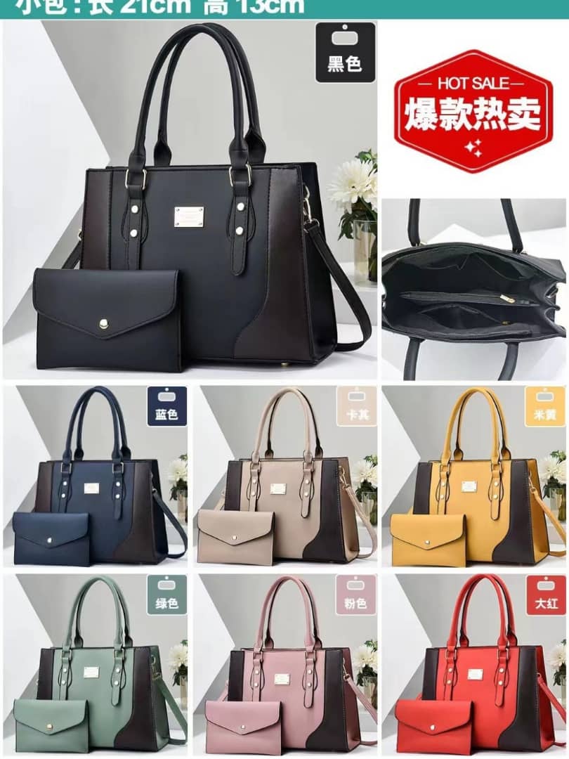 Ensemble Sac à Main Femme Élégant 2 Pièces – Pratique et Tendance &nbsp;