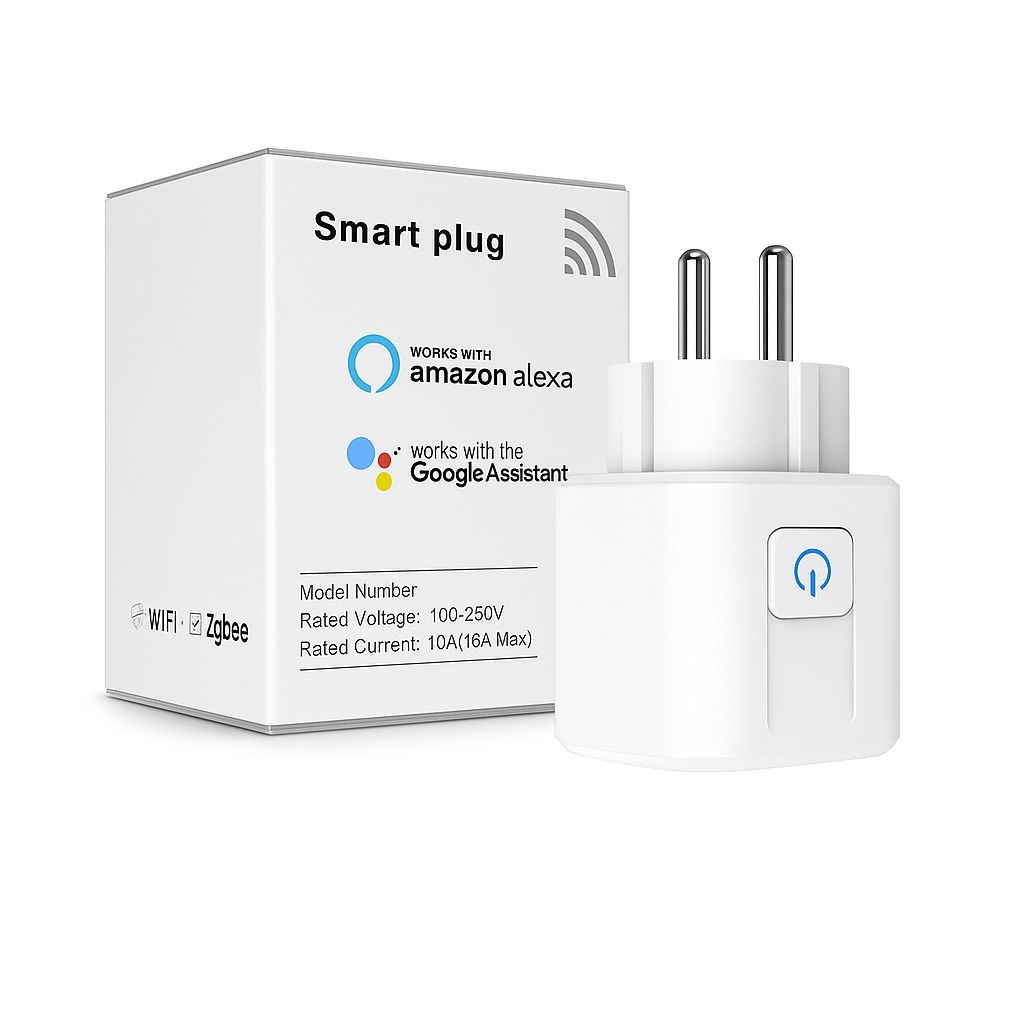 Prise Connectée WiFi 16A – Compatible Alexa & Google ( 1OPCS )