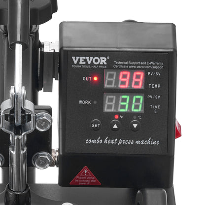 Presse à chaud pivotante SucceBuy 30 × 23 cm – 650 W