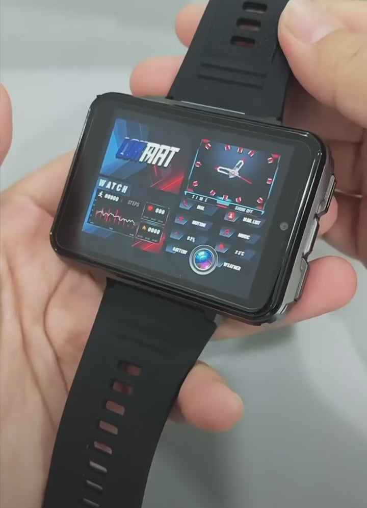 Montre Téléphone 4G Connectée – Écran Large & Applications Intégrées