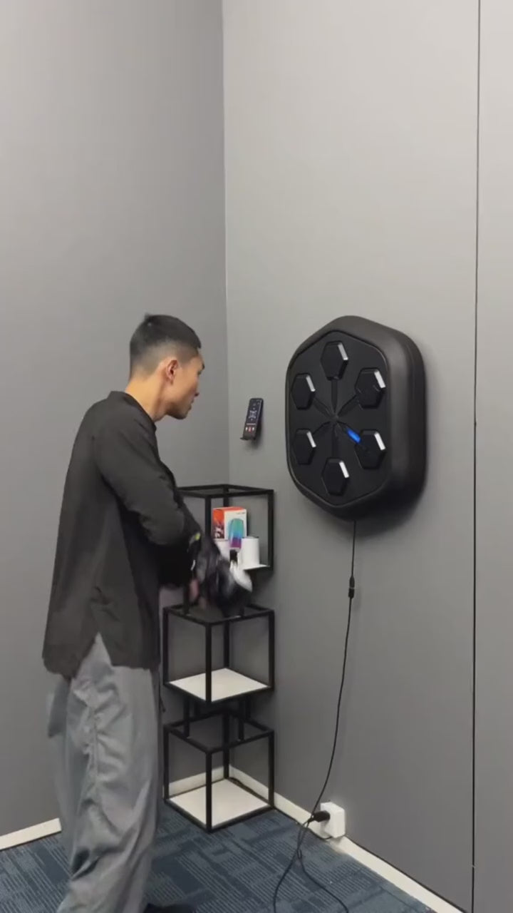 Appareil de Boxe Musical Intelligent avec Connexion Bluetooth